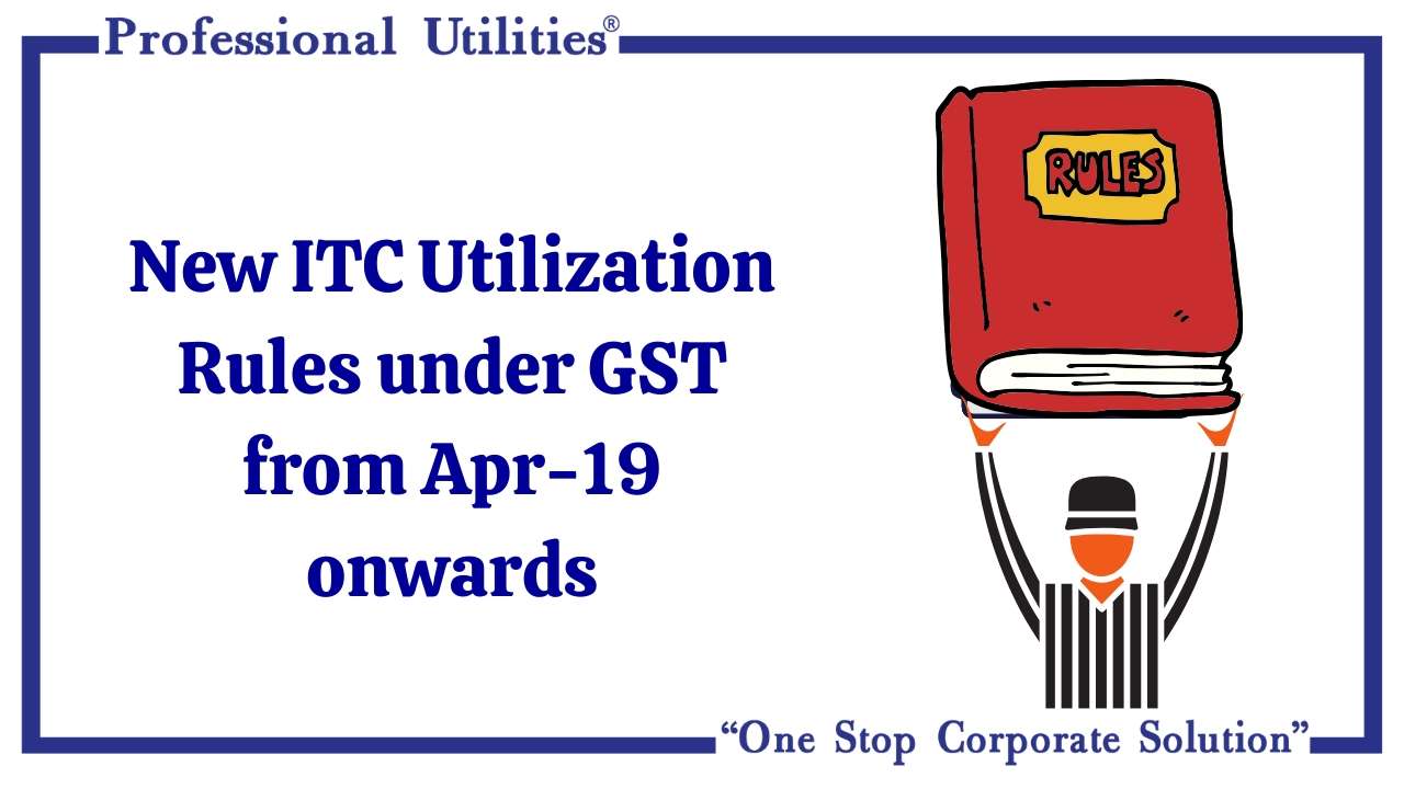 New ITC Utilization Rules Professional Utilities